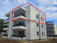 Apartman penthouse 77 m2 PRODAJA Pakoštane,  3s, 2. kat, krovna terasa