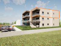 Apartman S8 111 m2 PRODAJA Turanj, 3s, 2. kat, krovna terasa, parking,