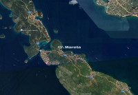BANJ / OTOK PAŠMAN, GRAĐEVINSKO ZEMLJIŠTE 694M2, 170 M OD MORA!