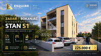 BOKANJAC - Dvosoban stan S1 s vrtom - 73m2