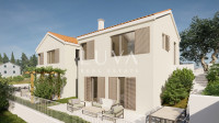 Brač, Škrip, građ. zemljište 412 m² + projekt za dva 2-etažna stana