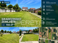 Brdovec, građevinsko zemljište 700 m², do 3 stambene jedinice