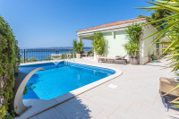 Brela prekrasna kuća s bazenom i panoramskim pogledom