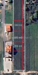 Brnaze – 3 građevinske parcele, 550 m²