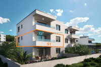 BRODARICA, novi projekt, 1. kat, terasa, 250 m do škole, 2 parkinga