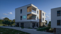 BRODARICA - ŠIBENIK, novo, 2. red do mora, pogled na more, 1. kat, ter