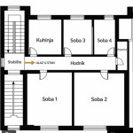 CENTAR- MARTIĆEVA  prodaje se 3.5s stan 90m2 odličnog rasporeda