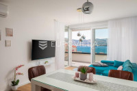 Čiovo, Okrug Gornji, moderan dvosoban stan s krovnom terasom ( pogled