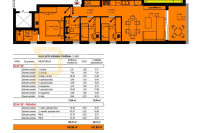 City garden - Trosobni stan u novogradnji 74m2