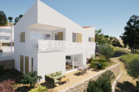 Cres, novogradnja s pogledom na more, četverosoban stan, 119,92 m², pa