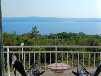 Crikvenica, Dramalj, 45m2, parking, terasa, pogled na more