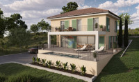Crikvenica, Jadranovo- građevinsko zemljište sa projektom za vilu sa b
