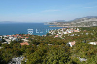 N.Vinodolski, Klenovica, građevinsko zemljište, 2508 m², pogled na mor