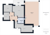 Crikvenica, Kostelj- trosoban stan, novogradnja