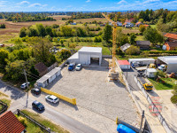 ČRNKOVEC – POSLOVNA HALA / SKLADIŠTE S VELIKIM OGRAĐENIM DVORIŠTEM | P