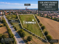 Đakovo - građevinsko zemljište samo 1 km od katedrale | 9.990 €