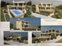 Debeljak, pri Sukošanu - parcela s projektom za izgradnju luksuzne kuć