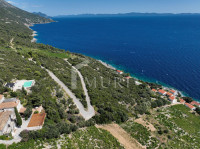 DINGAČ, PELJEŠAC — Poljoprivredno zemljište s panoramskim pogledom na