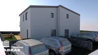 Dvoetažni dvosobni apartman: Pag - Šimuni, 81,01 m2, novogradnja S1
