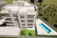 Dvosoban penthouse stan na mirnoj lokaciji