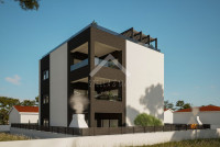 Dvosobni apartman sa vrtom u centru Vira - Vir