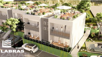 Dvosobni penthouse: Tkon, 61,24 m2, novogradnja S3 Z1 - Blizina mora