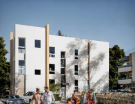 Dvosobni stan A2 na 1. katu novogradnje, drugi red do mora