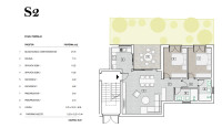 Dvosobni stan u prizemlju, novogradnja, Primošten, 85 m2