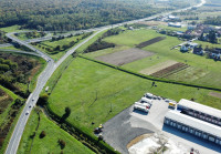 Parkiralište uz autocestu, Zagreb istok, Sesvete