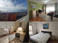 Gornja Vežica 2S+DB - adaptiran, pogled na more, 62m2