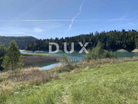 GORSKI KOTAR, LOKVE - atraktivno zemljište 500m2 za obiteljsku kuću /