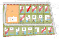 Građevinska zemljišta, nova stambena zona Šopot, 1020 -1289 m2