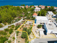 Ekskluzivno,Građevinsko zemljište 504 m², pogled more, Žedno-Trogir