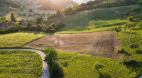 Građevinsko zemljište 878 m2 - Škarićevo s pogledom na zagorske brege