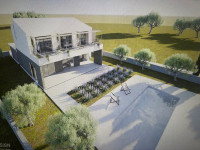 Građevinsko zemljište Istra Vižinada sa idejnim projektom 888 m2