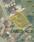 Građevinsko zemljište, Karlovac, 1151 m2