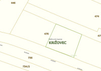 Građevinsko zemljište, Križovec, 1200 m2