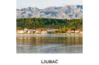 Građevinsko zemljište Ljubač 1059 m2 200 m od mora