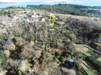 Građevinsko zemljište s maslinama, Lopar, otok Rab, 1.100 m2,