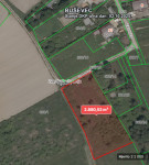 Građevinsko zemljište, Ogulinec, 2877 m2, križanje Zavrtnice/Domske ul