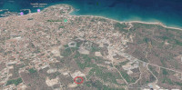 Građevinsko zemljište s panoramskim pogledom na more – Vodice 1.019 m²