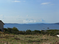 Građevinsko zemljište s pogledom na more 941 m2 – Seget Donji, Trogir-