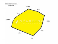 GRAĐEVINSKO ZEMLJIŠTE, PRODAJA, STARIGRAD, SELINE, 706 m2