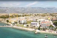 Građevinsko zemljište s projektom 10m od mora