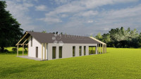 Građevinsko zemljište s projektom – Mrkopalj, 768m2