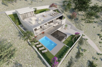 Građevinsko zemljište s projektom i pogledom na more