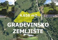 Građevinsko zemljište, Šajini, 4565 m2