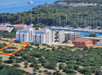 Građevinsko zemljište, Šimuni, 401 m2, iznad ACI marine