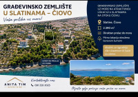 Slatine - Građevinsko zemljište, 2390 m2, blizina mora