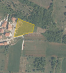 Građevinsko zemljište udaljeno 4 km. od Poreča